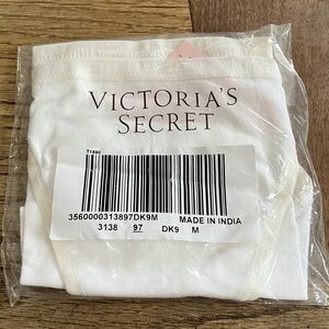 Victoria's Secret White Cotton Bikini